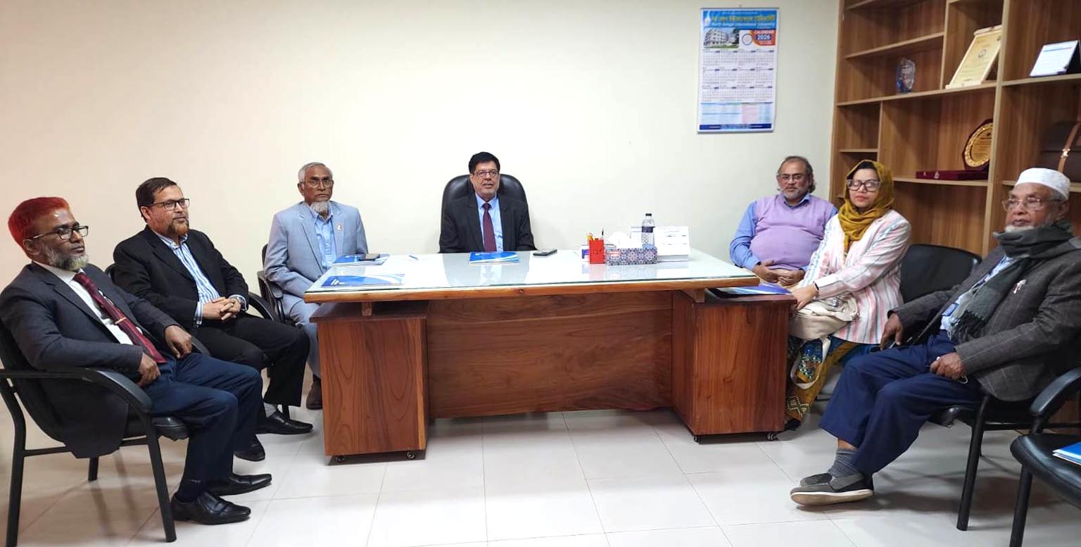 নর্থ বেঙ্গল ইন্টারন্যাশনাল ইউনিভার্সিটির সিন্ডিকেটের ১৩তম সভা অনুষ্ঠিত