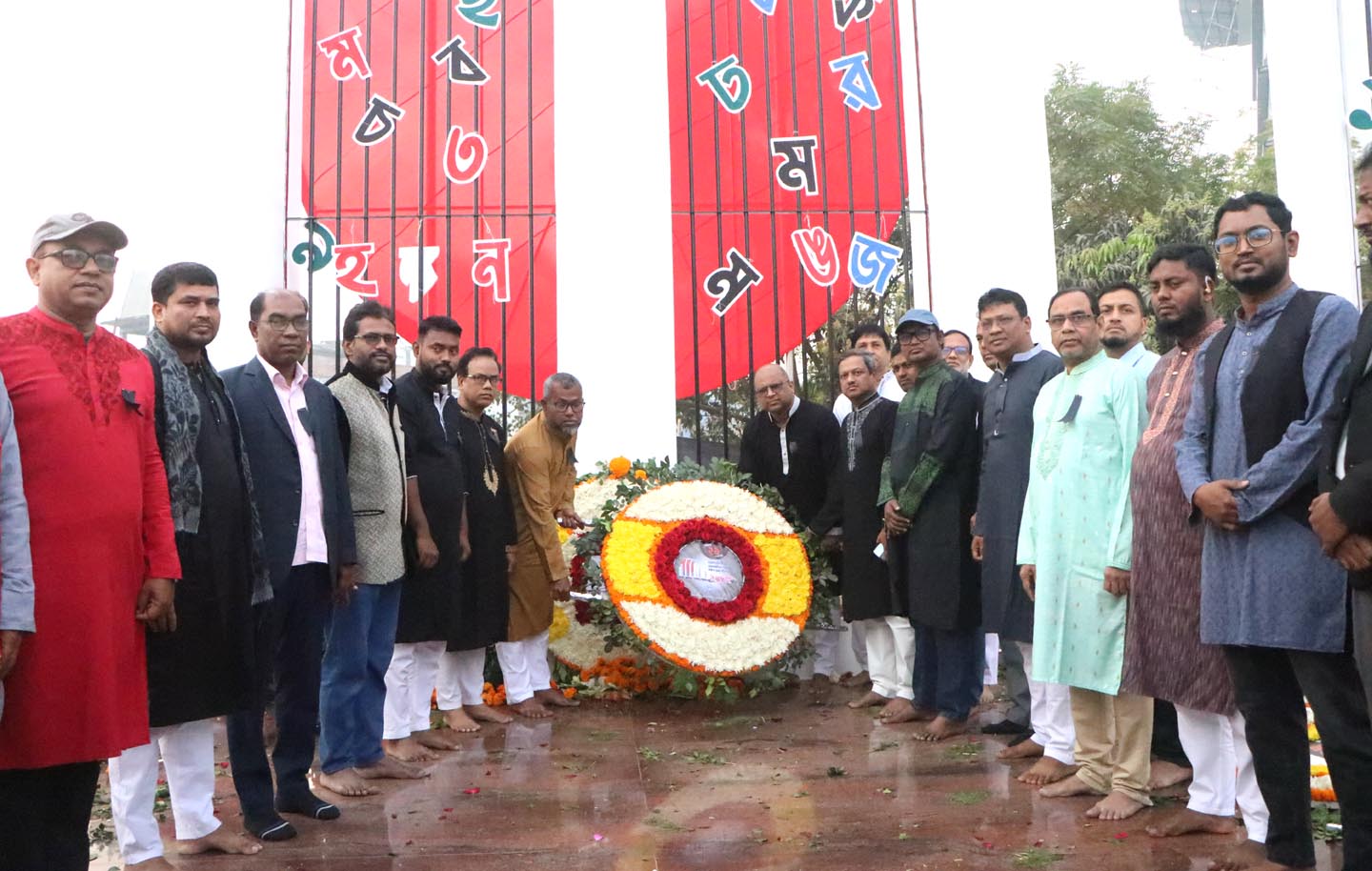 ২১ ফেব্রুয়ারি মহান শহিদ দিবস ও আন্তর্জাতিক মাতৃভাষা দিবসে রাকাব’র শ্রদ্ধা নিবেদন